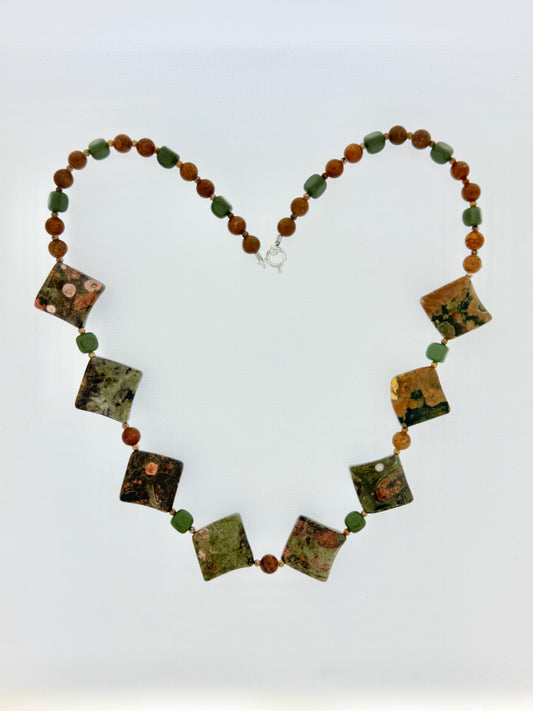 Orbicular Jasper Necklace