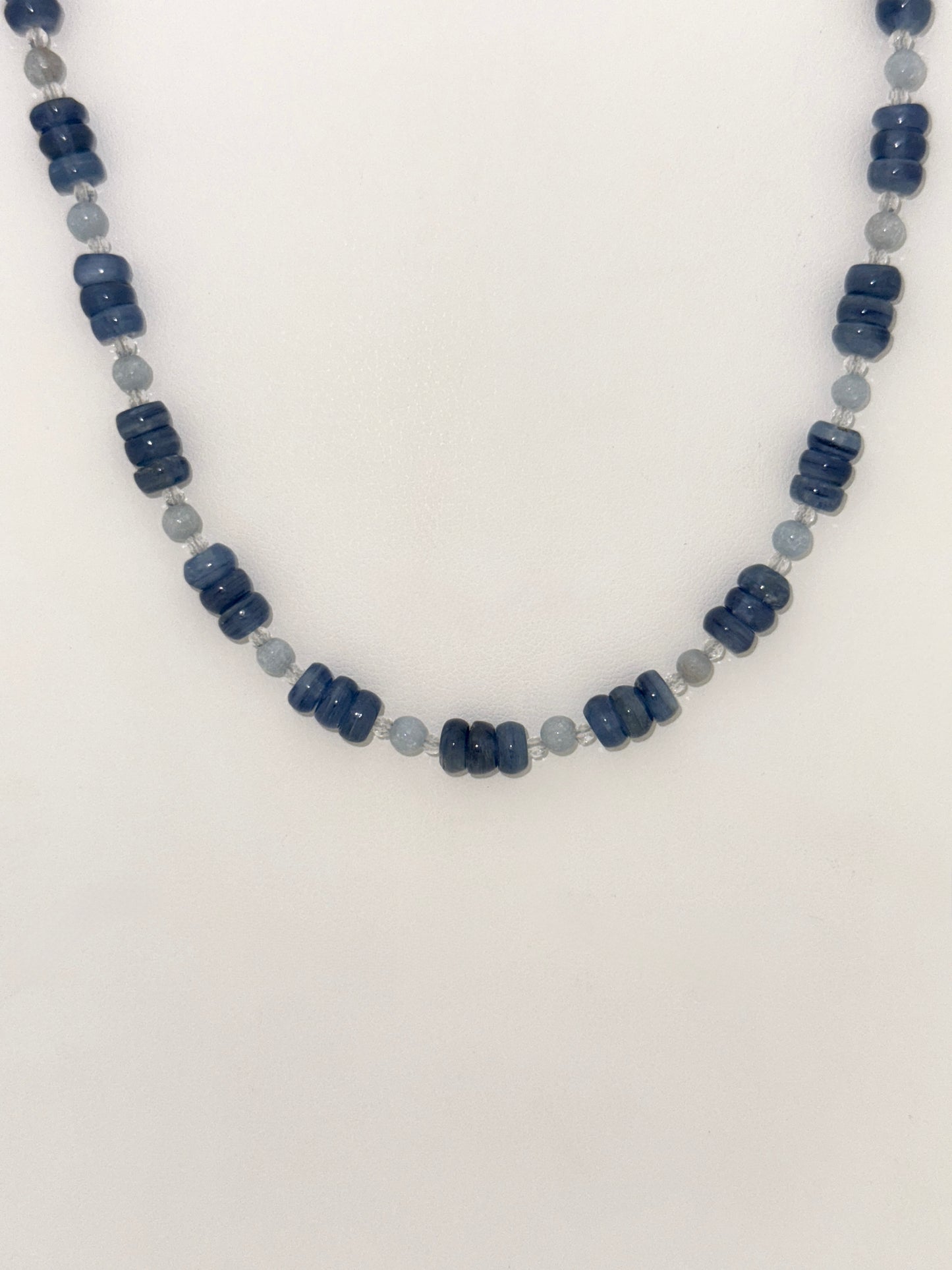 Kyanite and Aquamarine Necklace