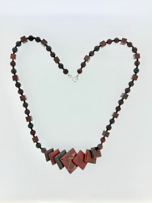 Flame Jasper Necklace