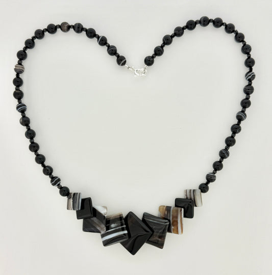 Banded Agate Necklace
