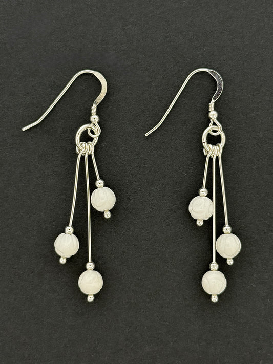 Tridacna Shell Earrings