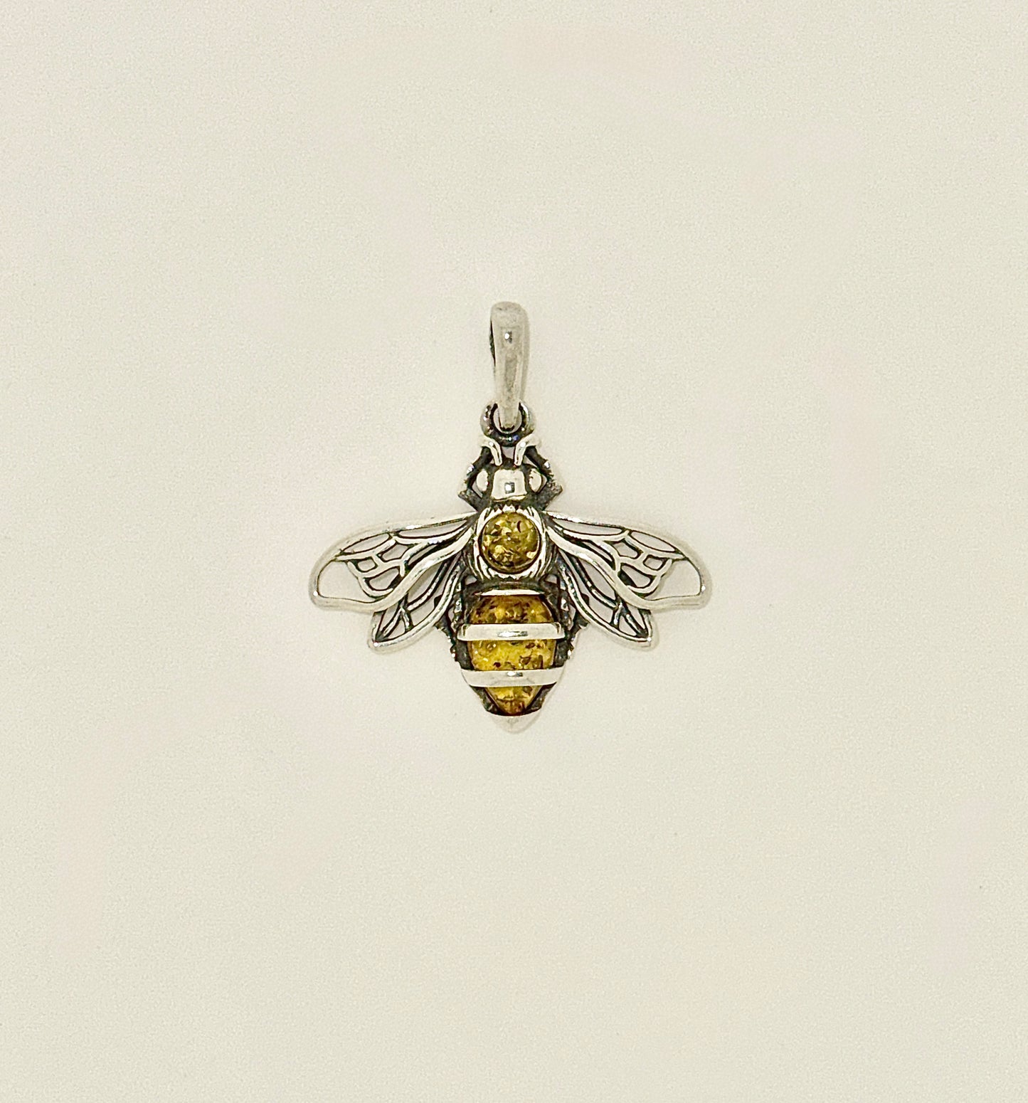 Amber Pendant, Bee