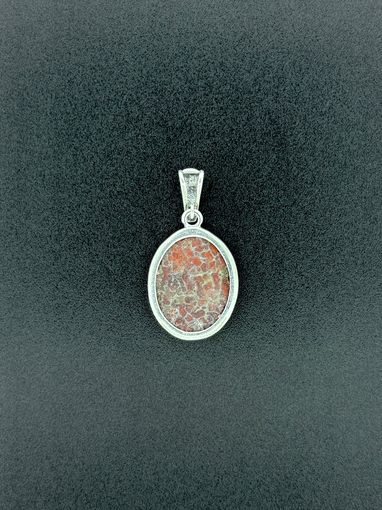 Fossil Dinosaur Bone Pendant