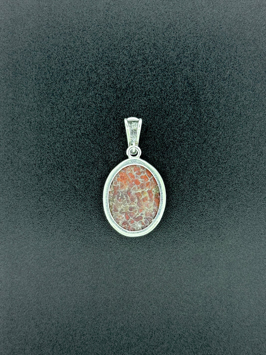 Fossil Dinosaur Bone Pendant