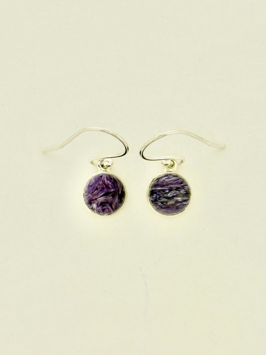 Charoite Earrings