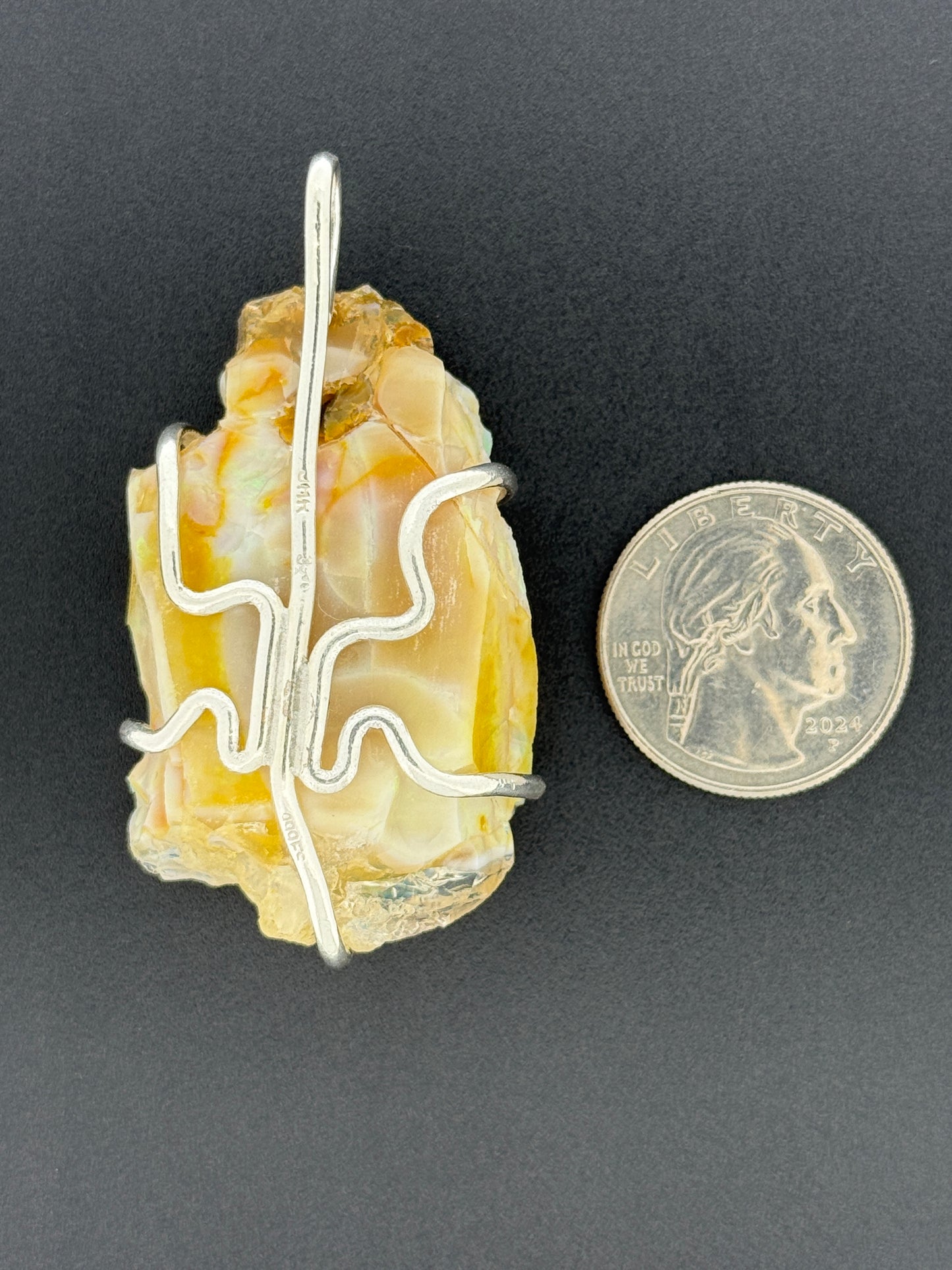 Ethiopian Opal Prong Mount