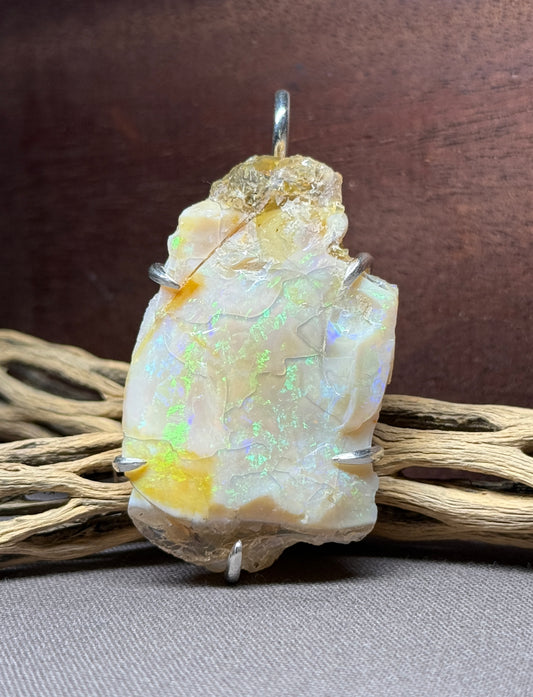 Ethiopian Opal Prong Mount