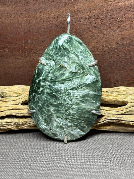 Seraphinite Prong Mount