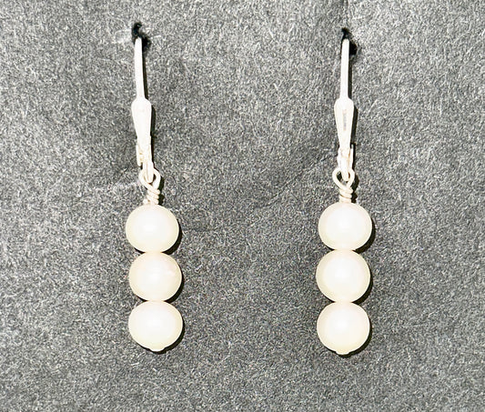 Pearl Trio Earrings