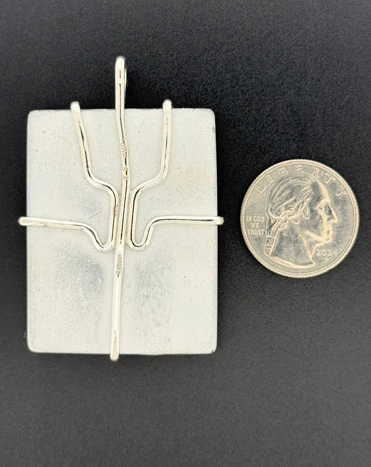 Agate Prong Mount, "Full Moon at Loch Ness"