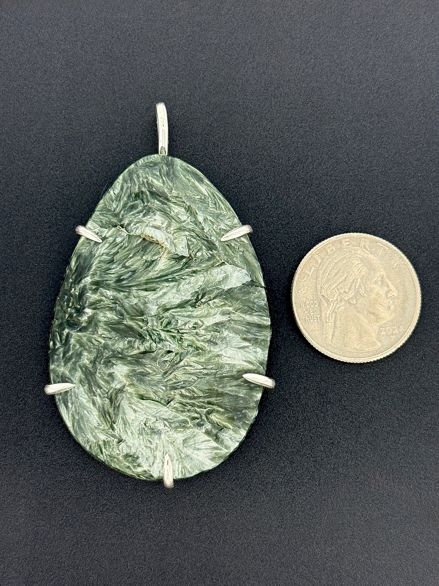 Seraphinite Prong Mount