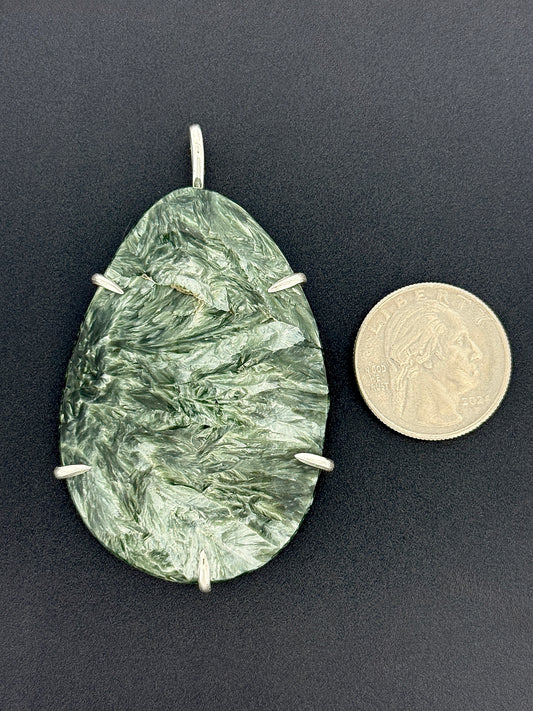 Seraphinite Prong Mount