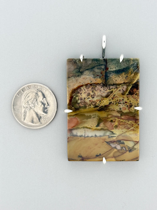 Morrisonite Prong Mount, "Leopard on the Prowl"