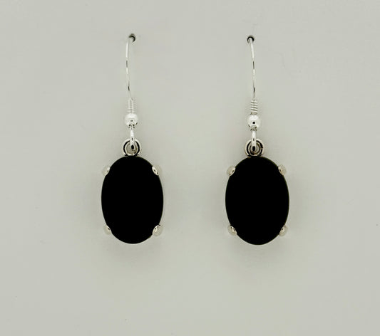 Black Onyx Earrings