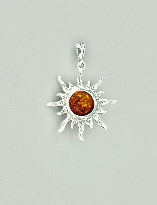 Amber Pendant, Sun