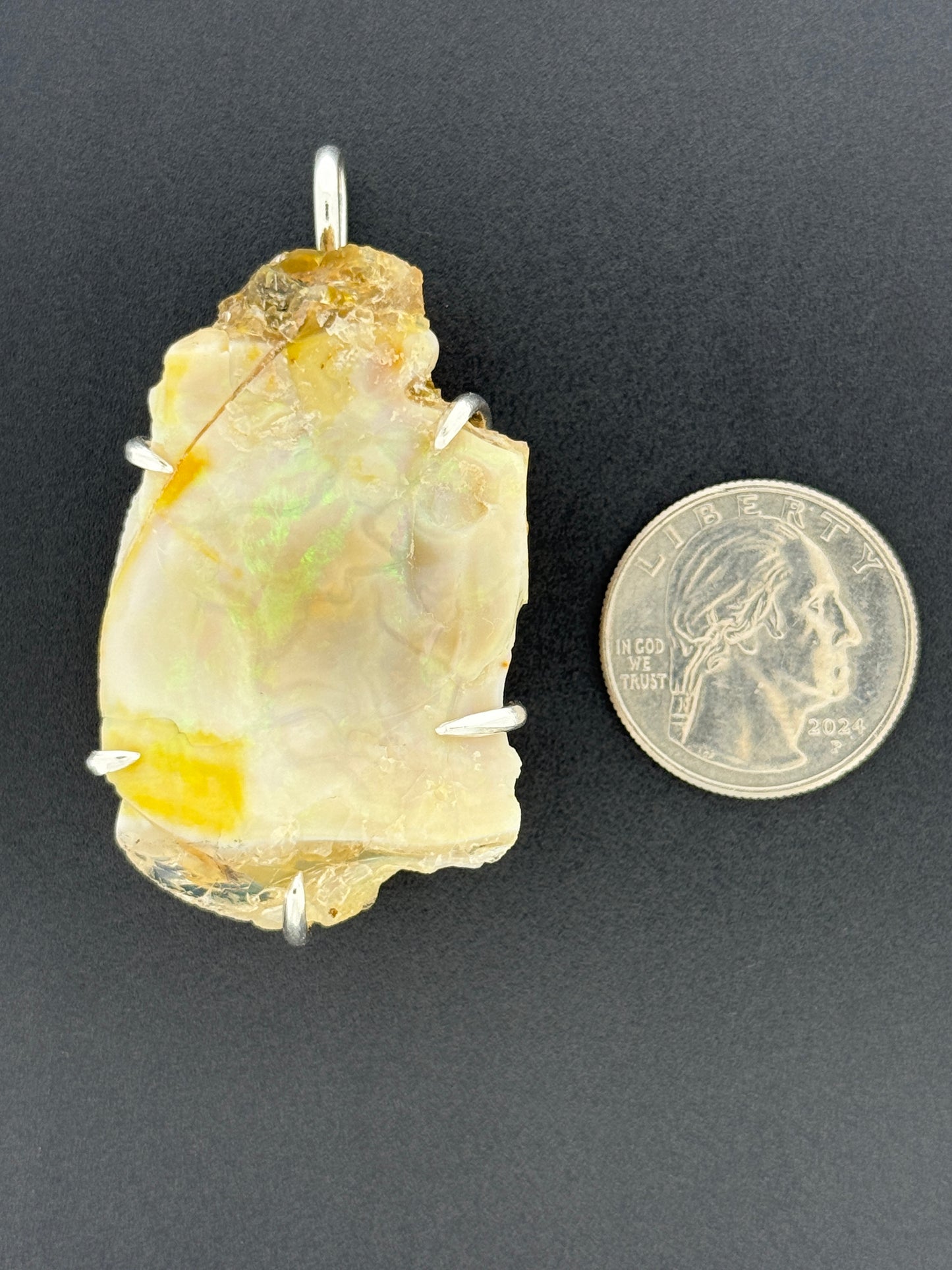 Ethiopian Opal Prong Mount
