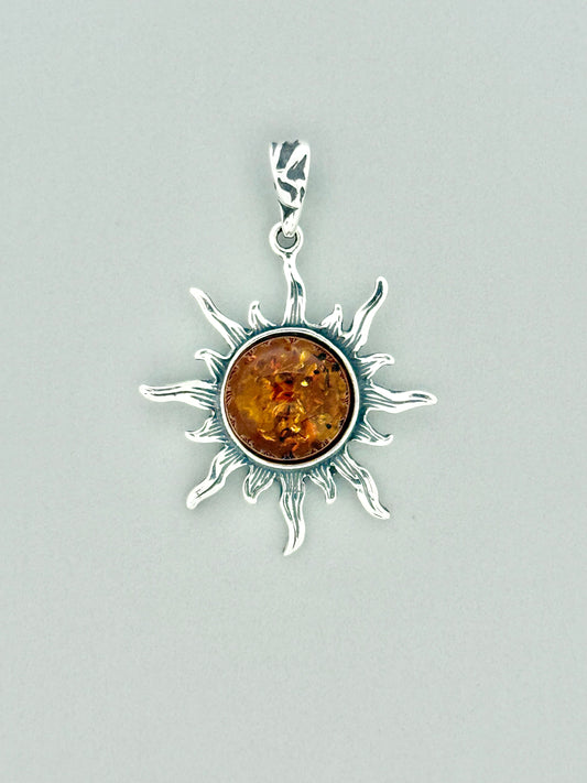 Amber Pendant, Sun