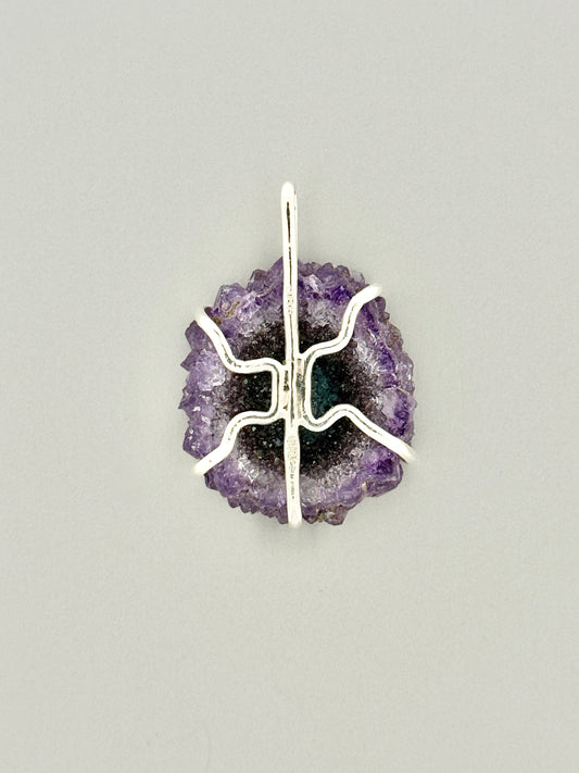 Amethyst Flower Prong Mount
