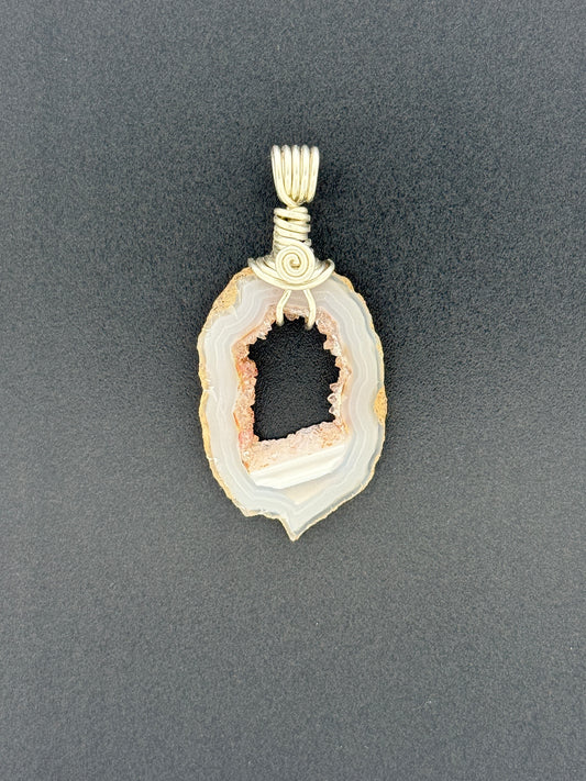 Geode Slice Wire Wrap