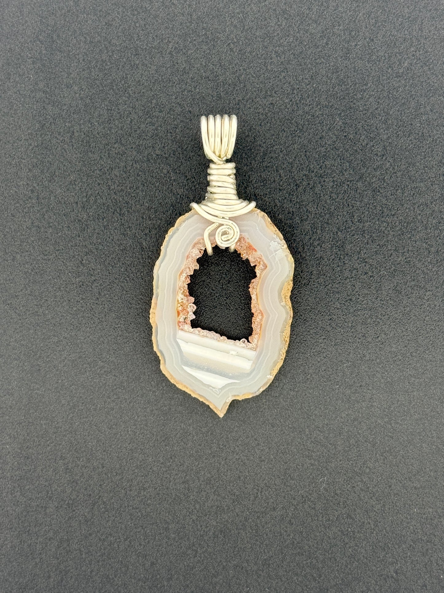Geode Slice Wire Wrap