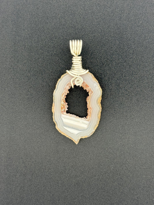 Geode Slice Wire Wrap