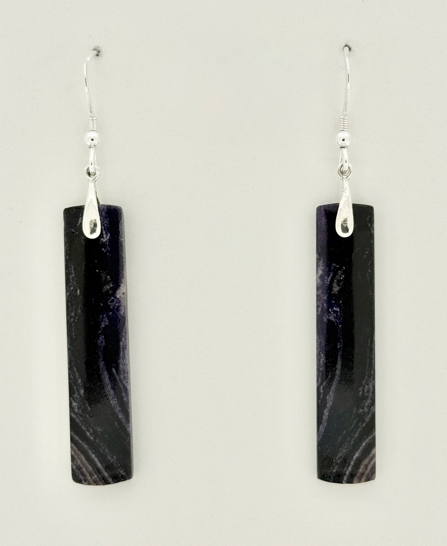 Purple Opal Earrings
