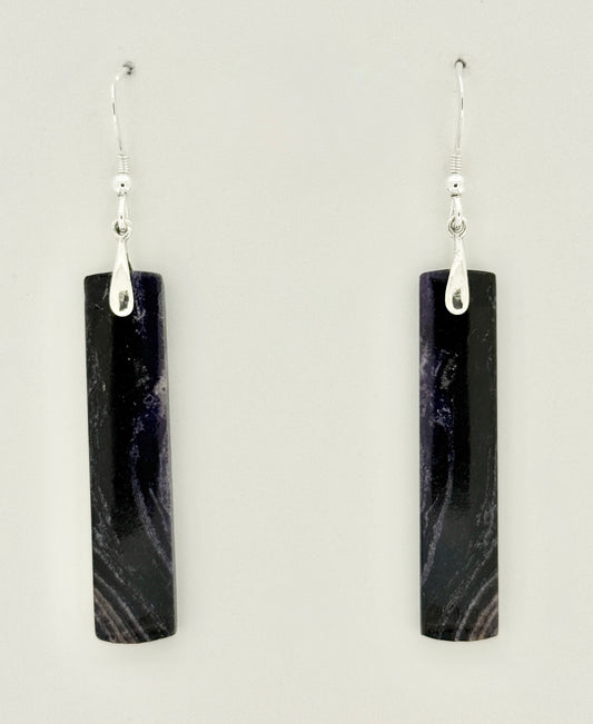 Purple Opal Earrings