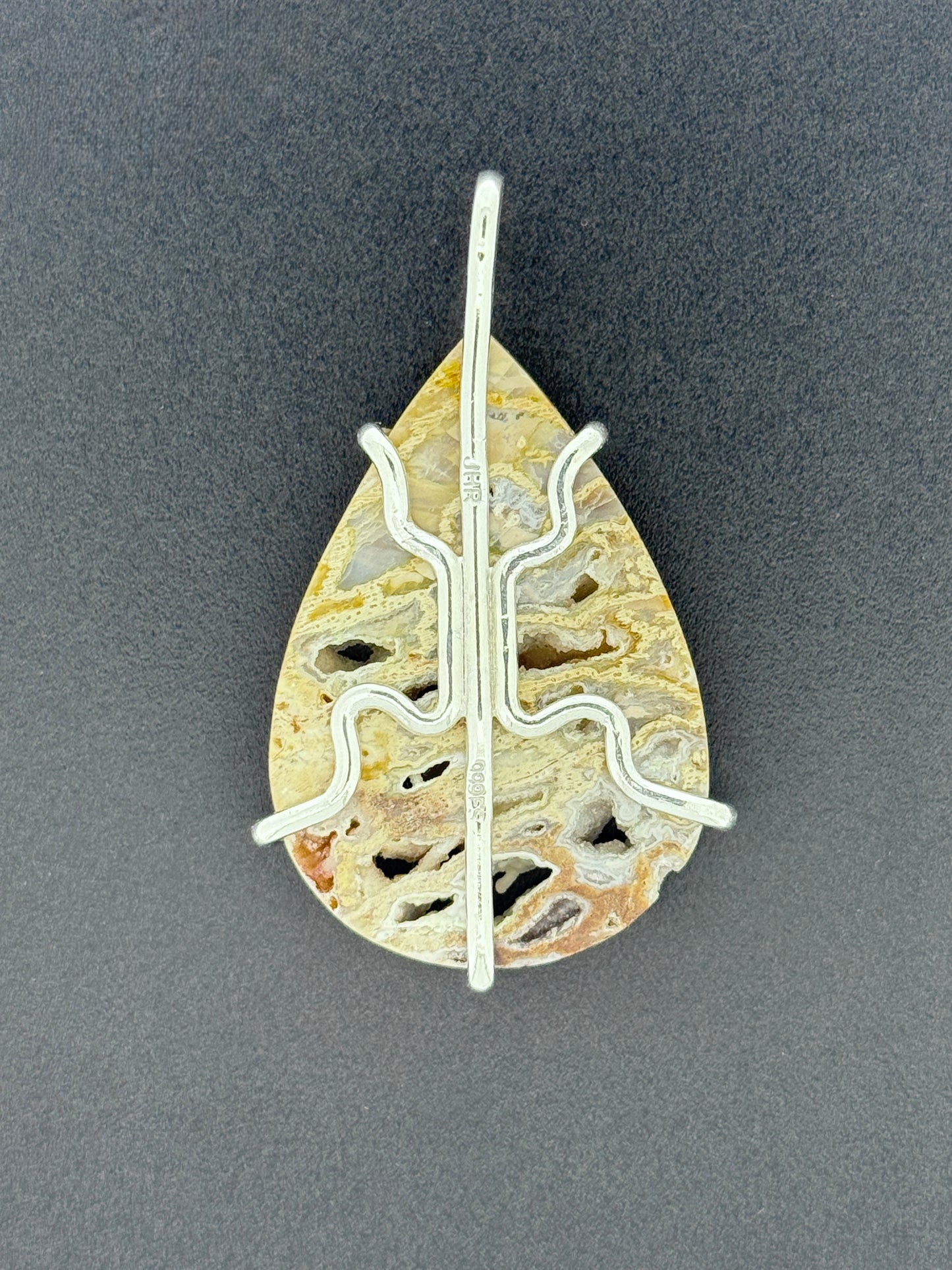 Peck Petrified Wood Prong Mount