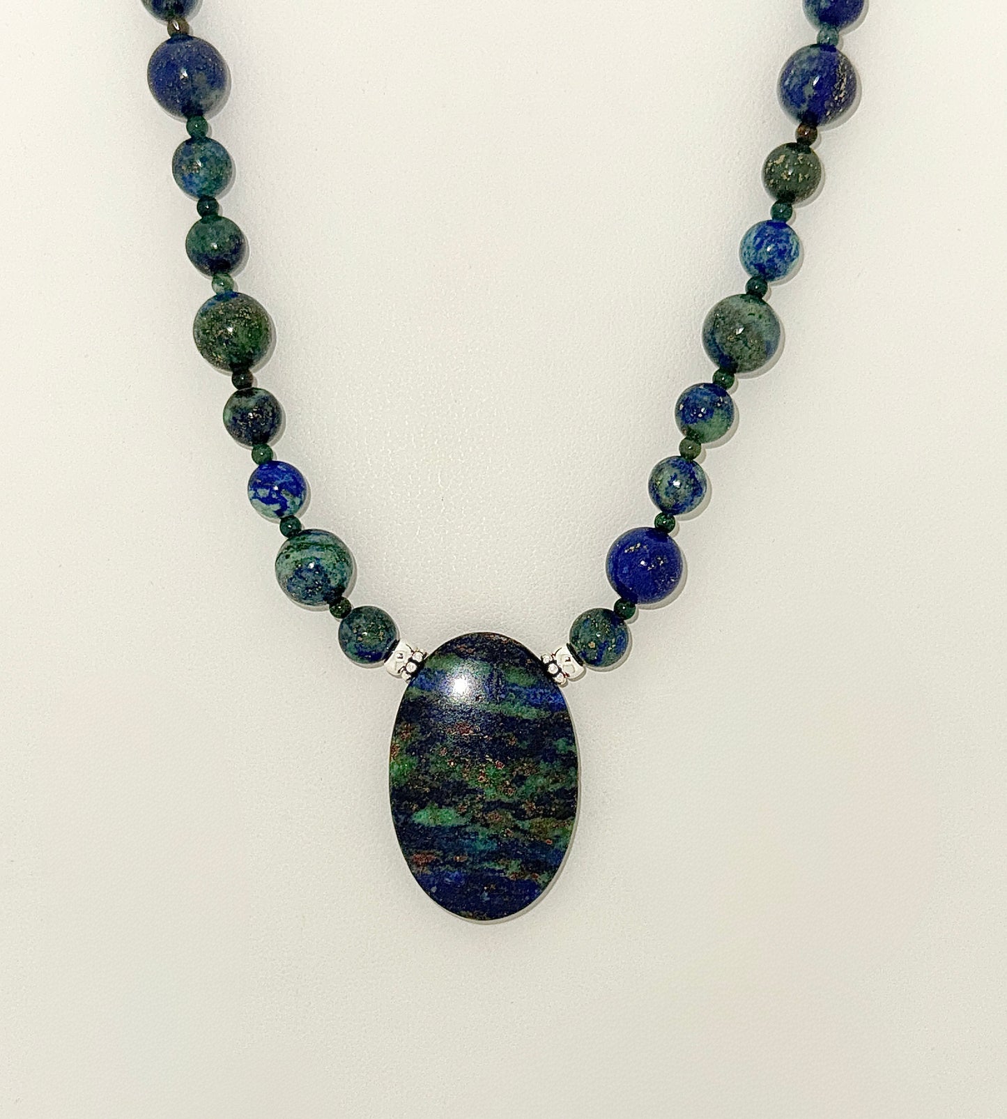 Azurite and Malachite Necklace