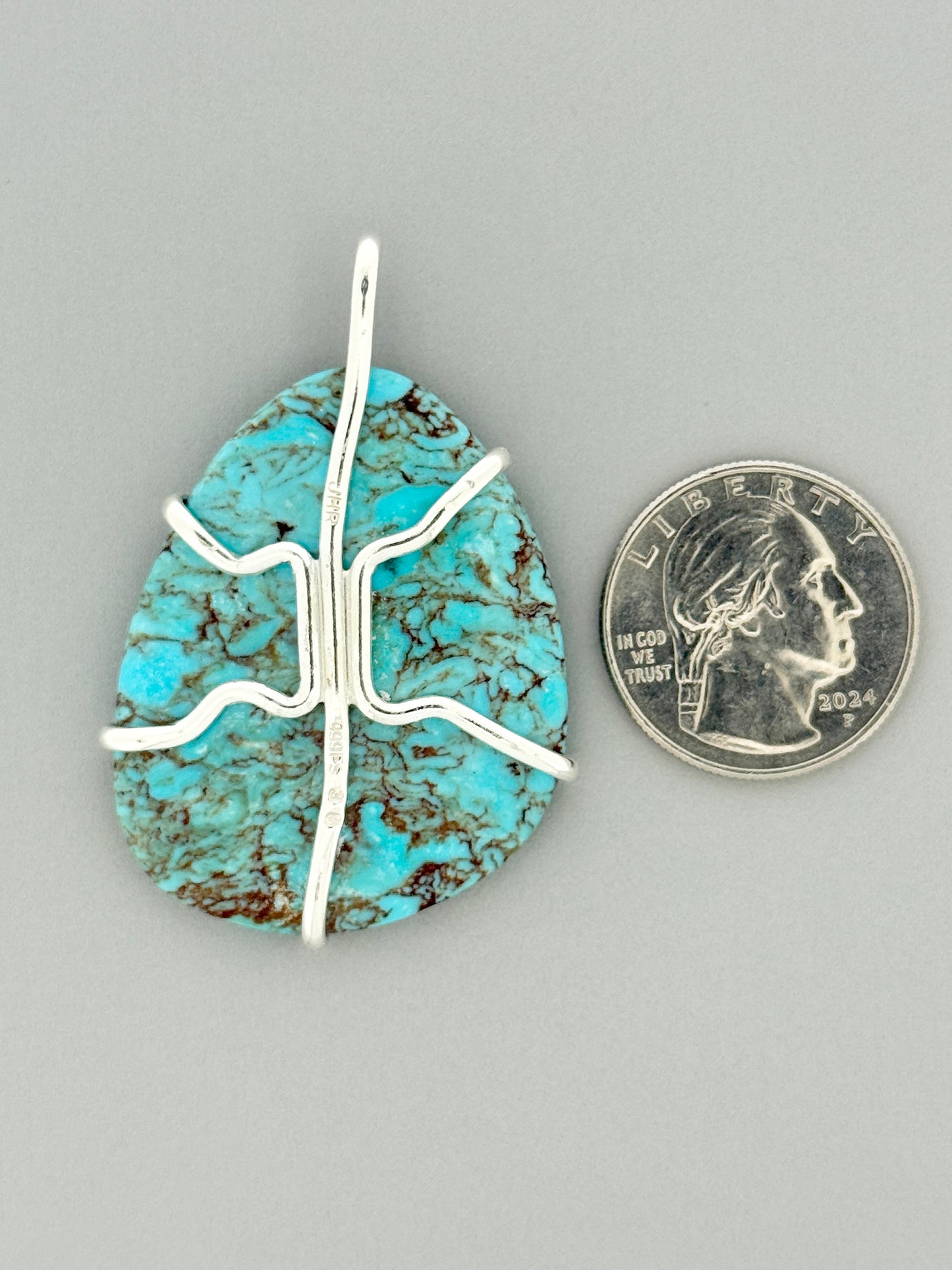 Kingman Turquoise Prong Mount