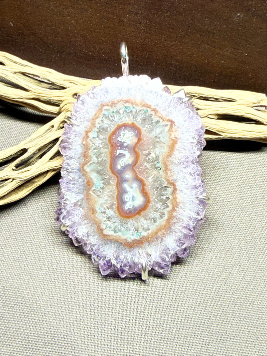 Amethyst Flower Prong Mount