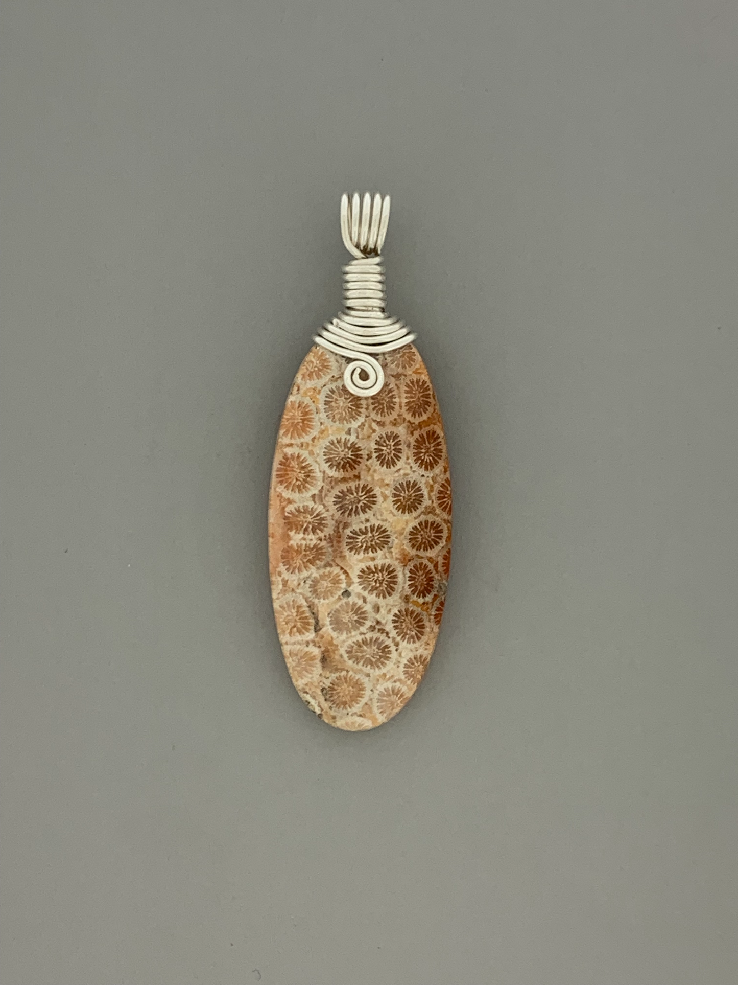 Fossil Coral Wire Wrap