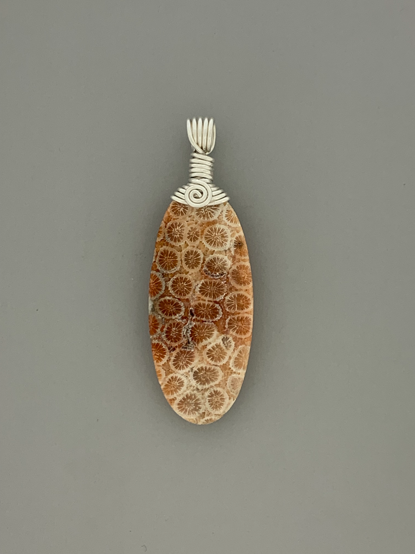 Fossil Coral Wire Wrap