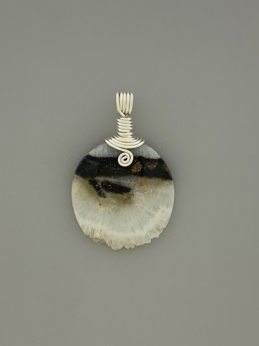 Zebra Agate Wire Wrap