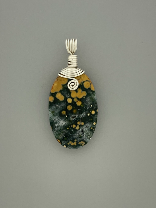 Ocean Jasper Wire Wrap