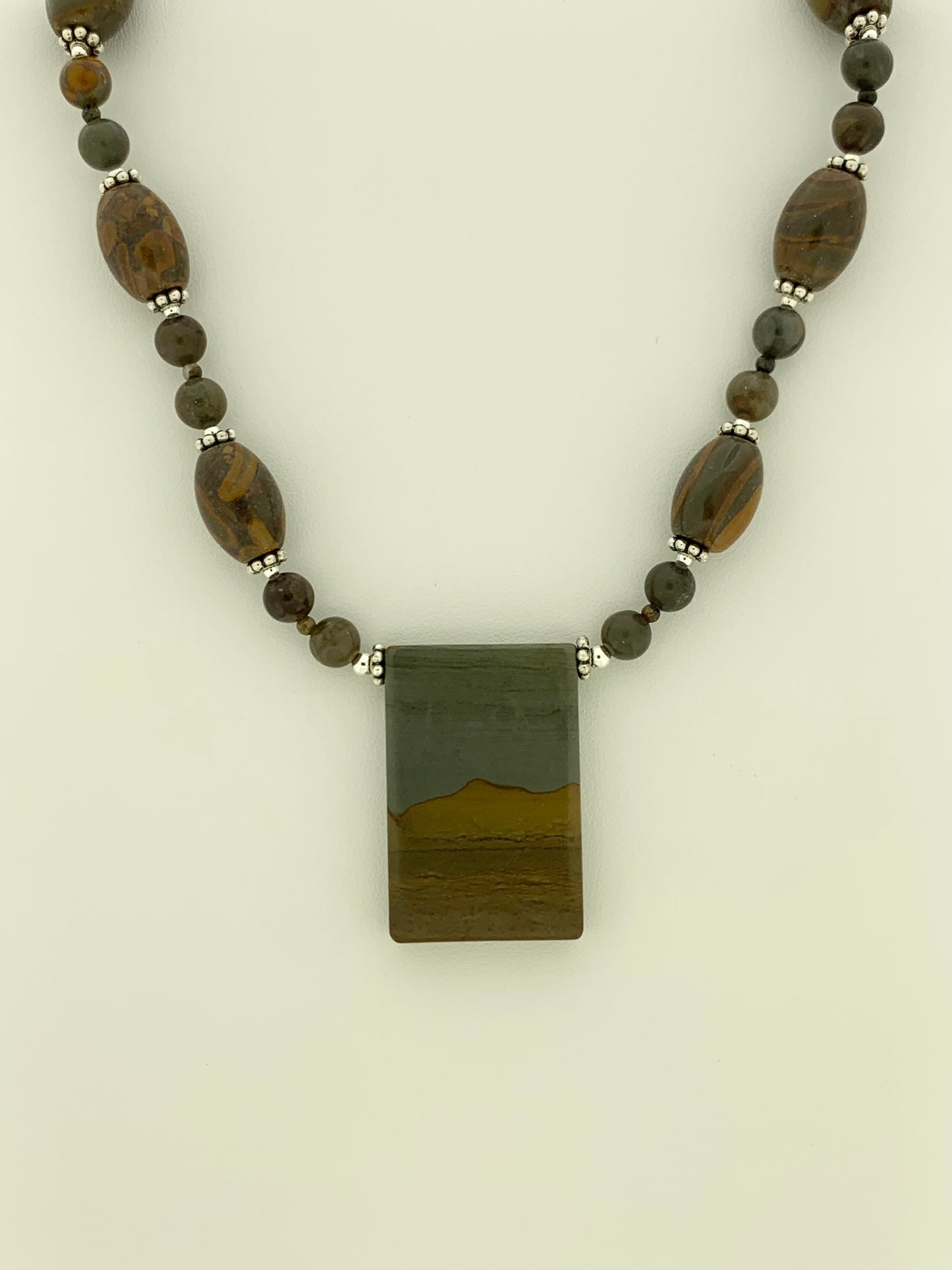 Succor Creek Picture Jasper Necklace