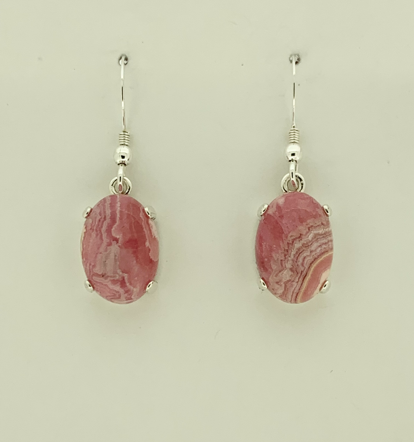 Rhodochrosite Earrings