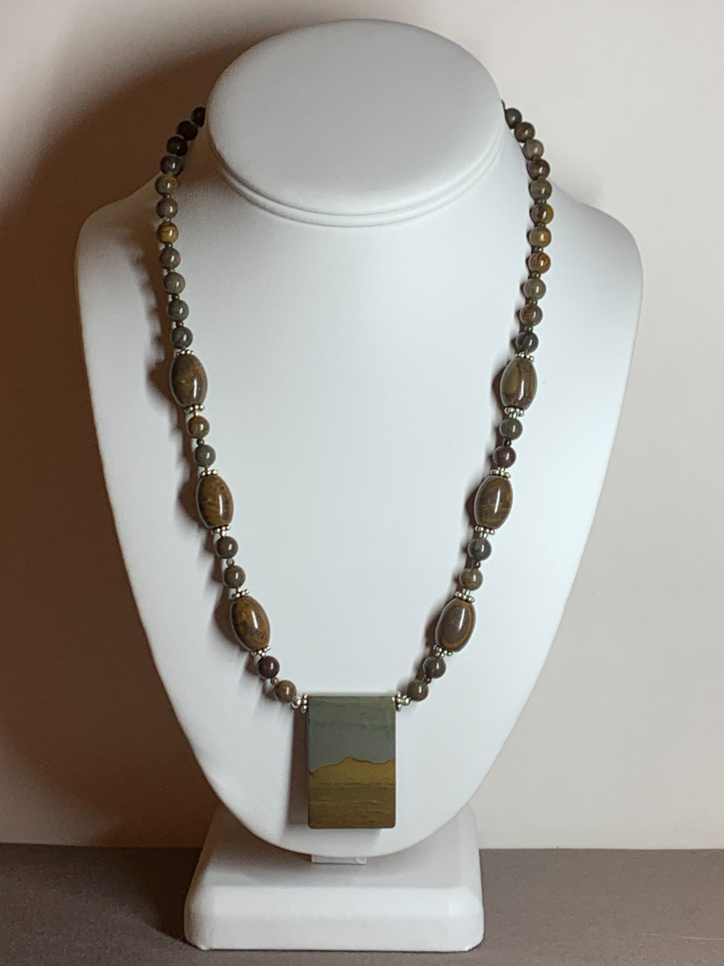 Succor Creek Picture Jasper Necklace