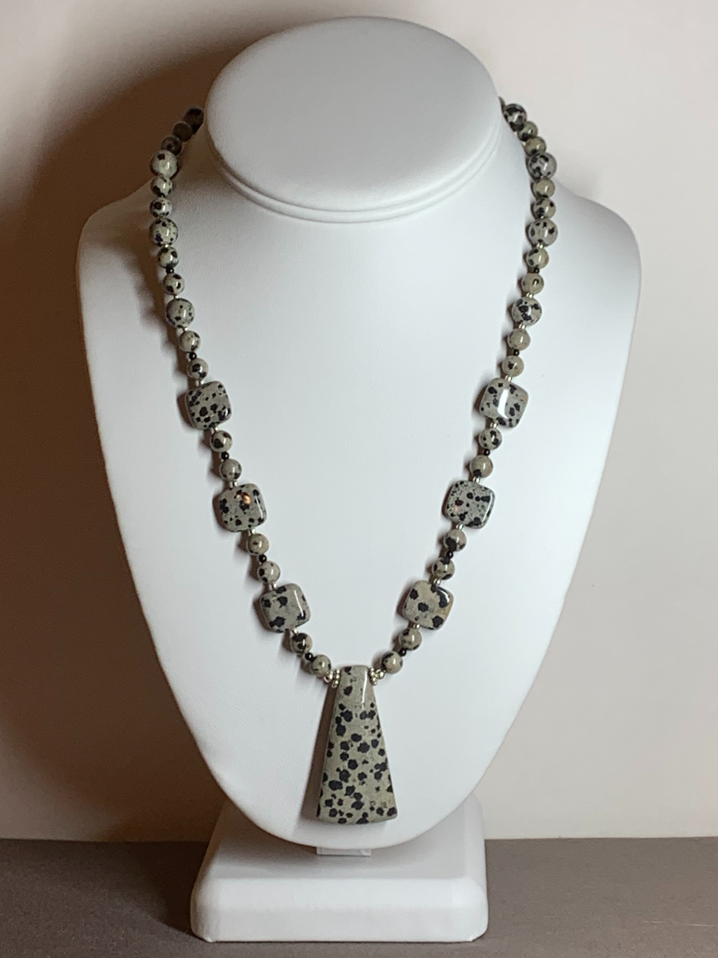 Dalmatian Jasper Necklace