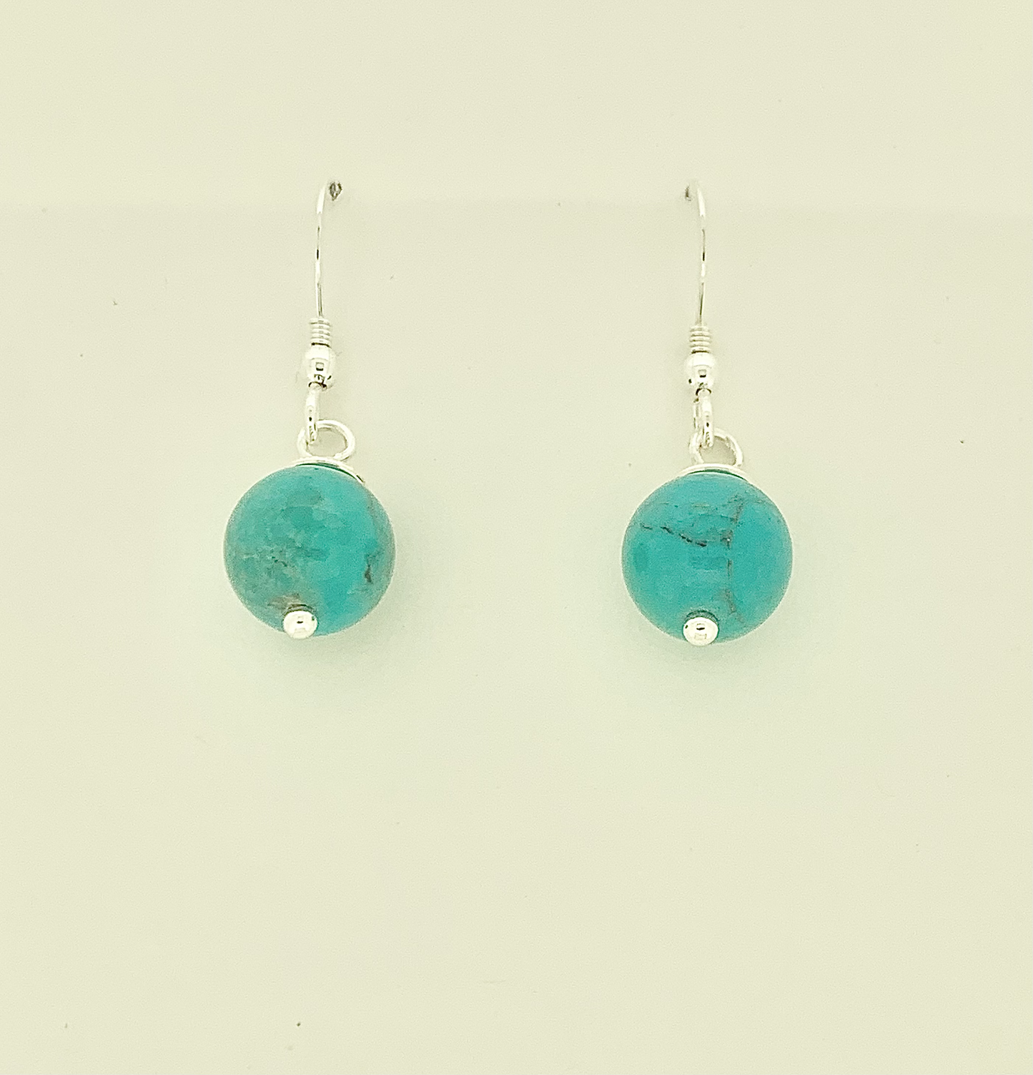 Turquoise Sphere Earrings