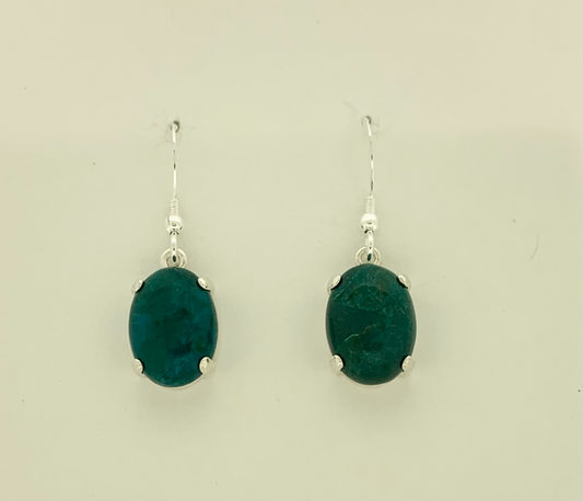 Chrysocolla Earrings