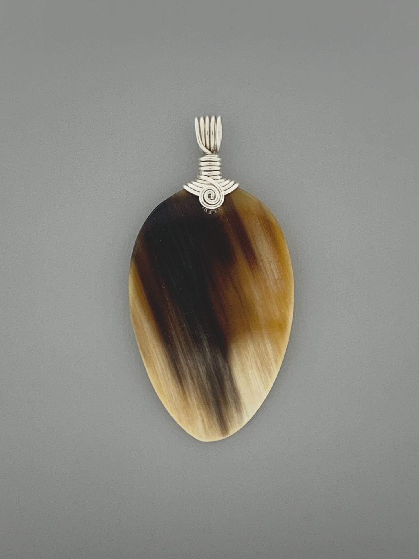 Water Buffalo Horn Wire Wrap