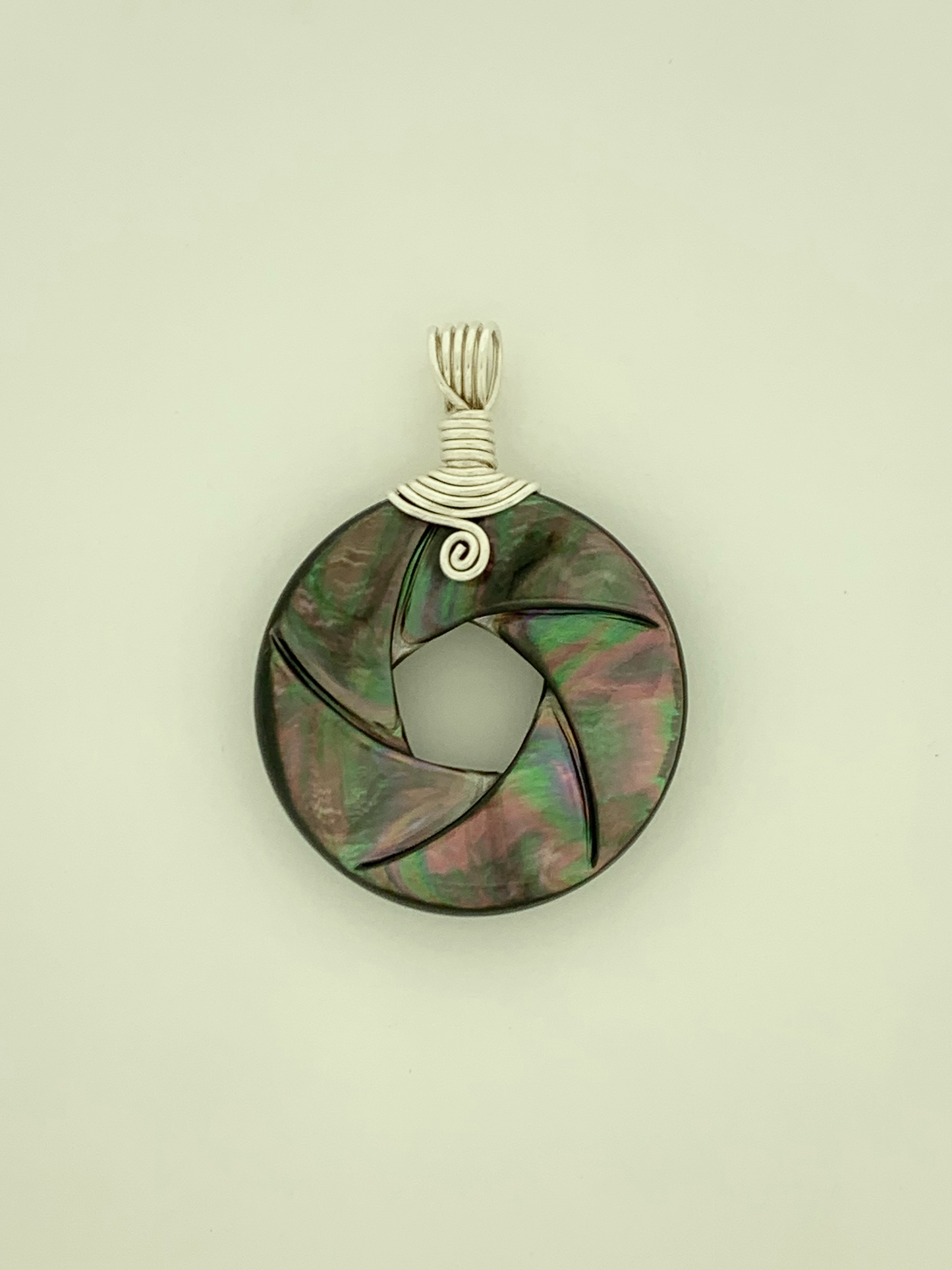 Mother of Pearl Wire Wrap