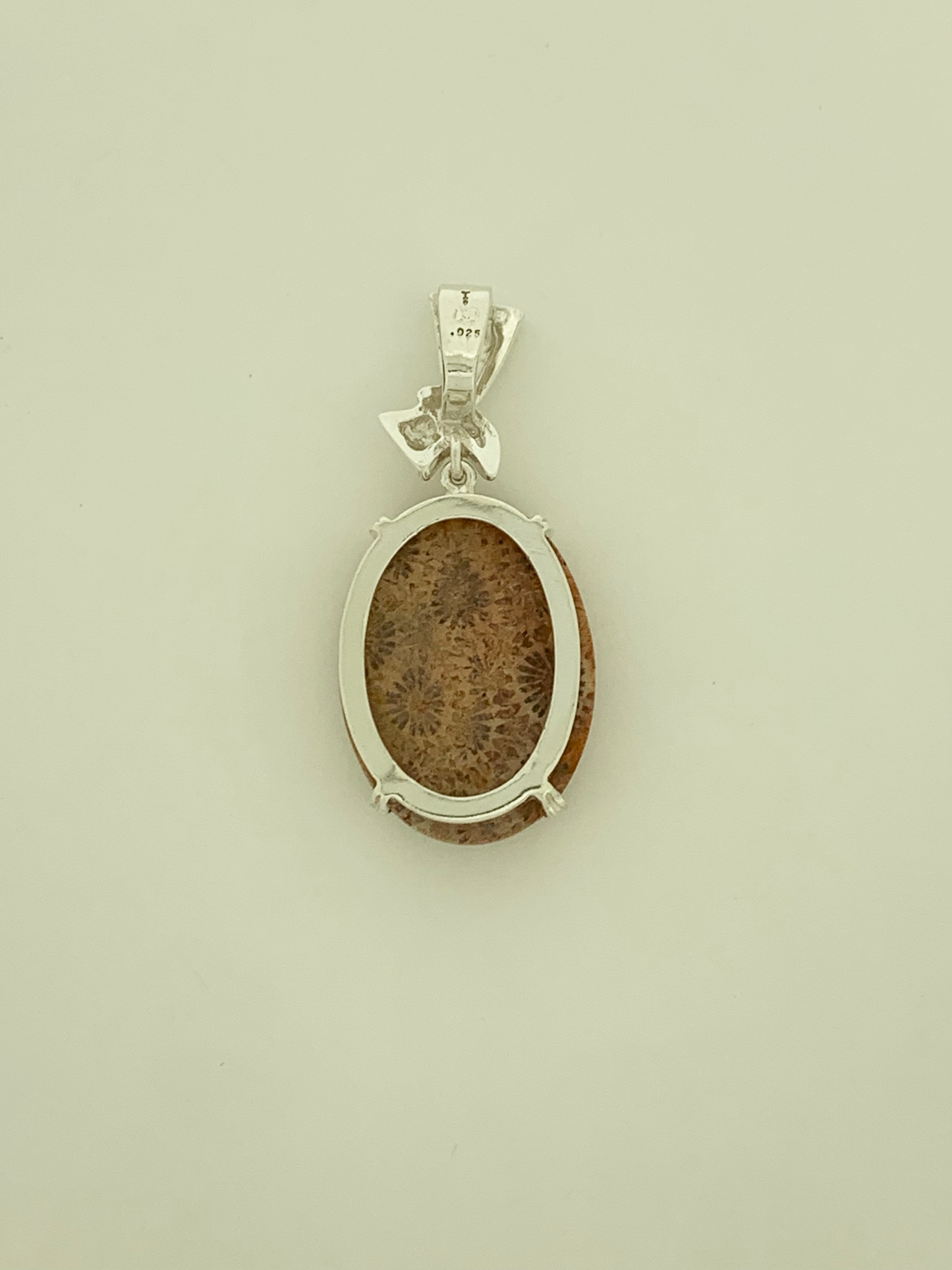 Fossil Coral Pendant