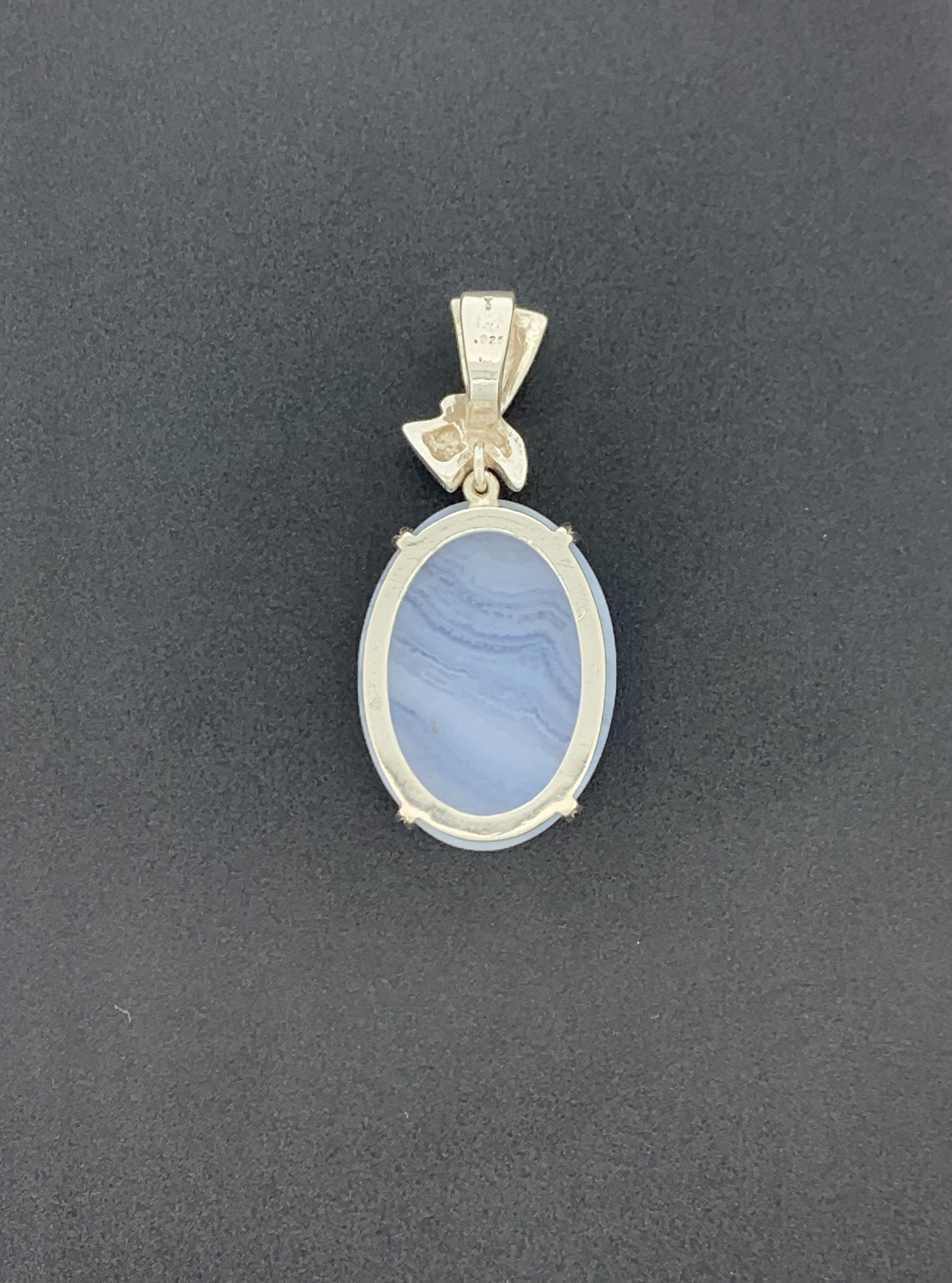 Blue Lace Agate Pendant