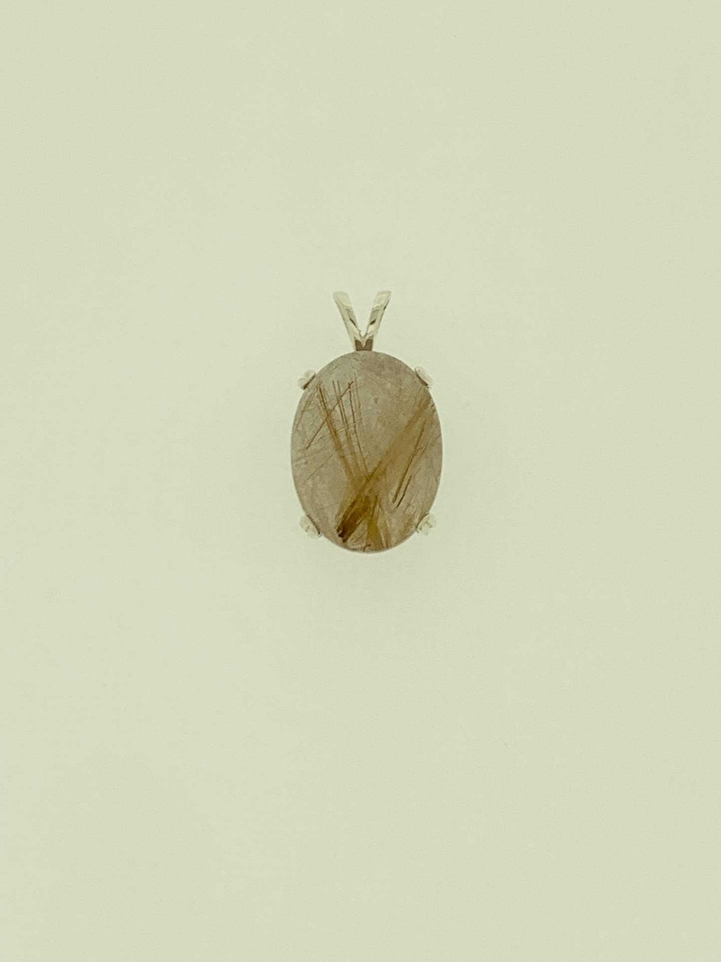 Rutilated Quartz Pendant