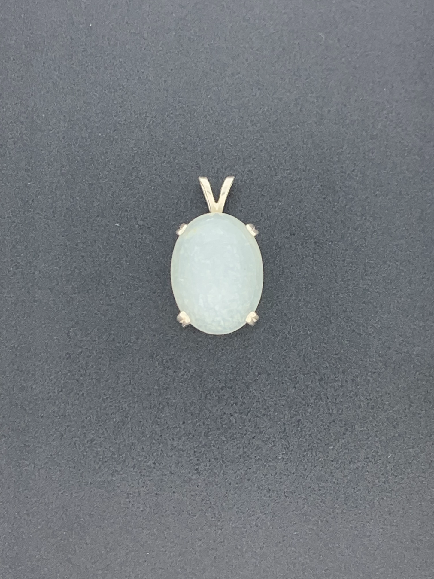 Moonstone Pendant, White