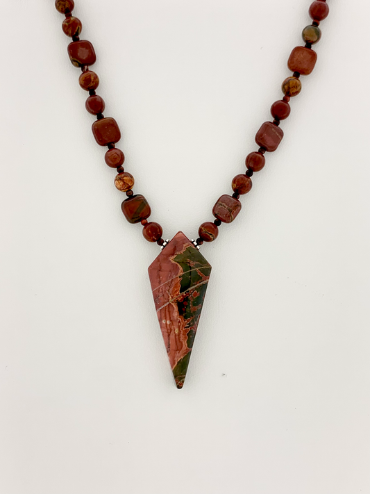 Red Creek Jasper Necklace