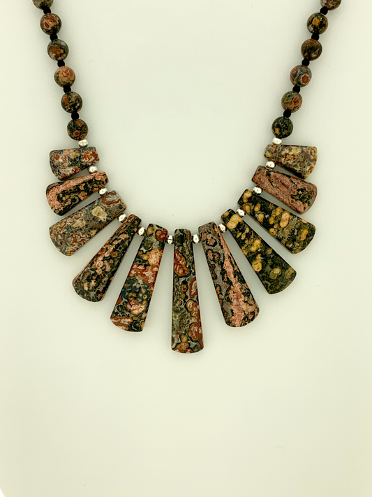 Leopardskin Jasper Necklace