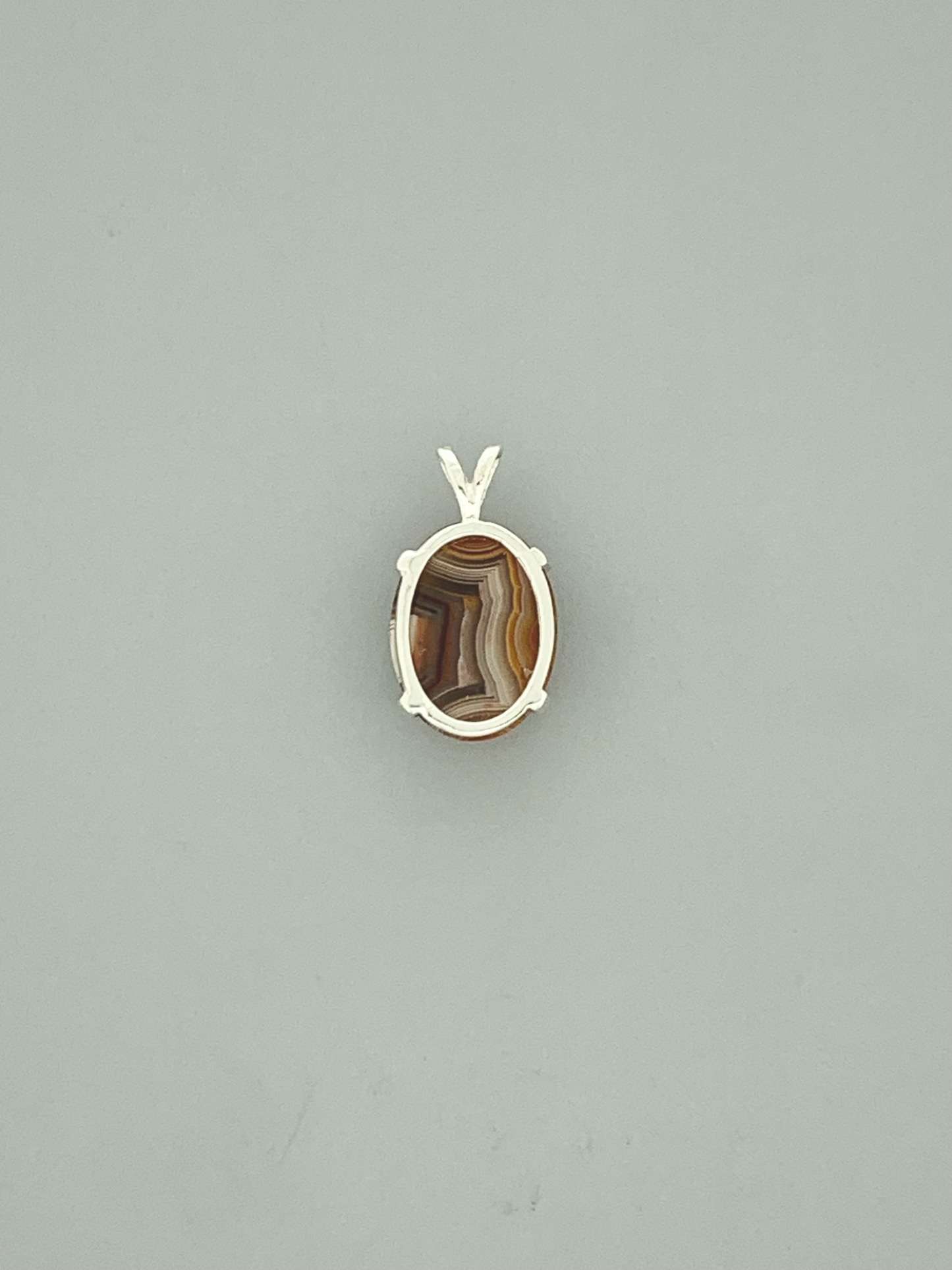 Laguna Lace Agate Pendant